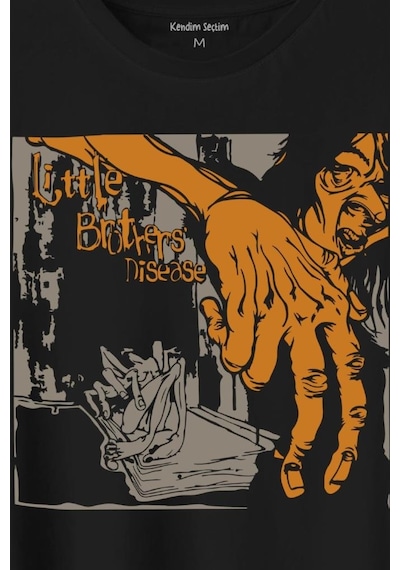 Little Brothers Baskılı Tişört Unisex T-shirt 001