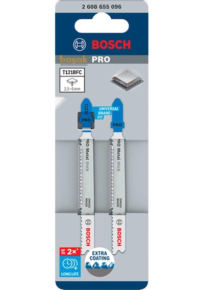 Bosch Pro T121 Bfc 2'li 2-6 Mm Metal Kesimi Dekupaj Ucu 2608655096