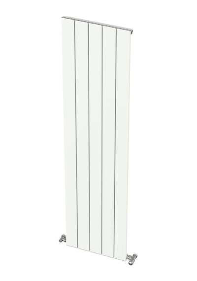 Alüminyum Radyatör 150x45 5 Dilim Kırık Beyaz Ral9010 Hestia
