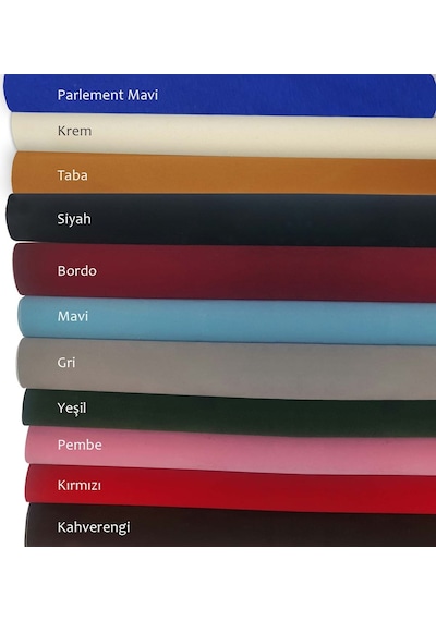 Direkt-Al Yapışkanlı Süet Kadife Kumaş 45X100 Cm. 11 Ayrı Renk Se
