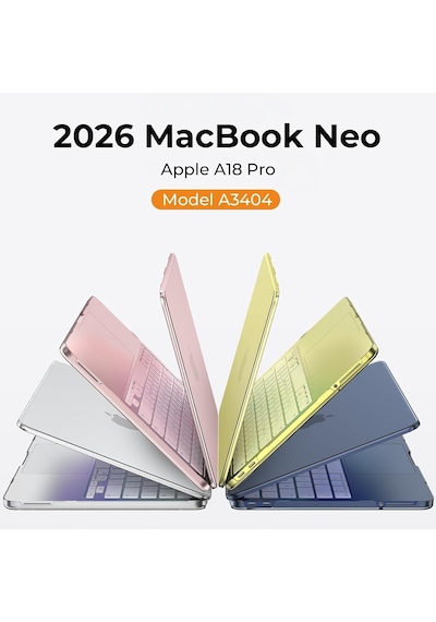 Macbook Neo 13 İnç İle Uyumlu Ultra Şeffaf Alt Üst Takım Sert Kılıf - Kusursuz Kalıp Ve Mükemmel Koruma - Ekstra Parlaklık Kazandıran Kristal Şeffaflığında Sert Polikarbonat Materyal Belirtilmemiş Macbook Neo 13 İnç İle Uyumlu Ultra Şeffaf Alt Üst Takım Sert Kılıf - Kusursuz Kalıp Ve Mükemmel Koruma - Ekstra Parlaklık Kazandıran Kristal Şeffaflığında Sert Polikarbonat Materyal Belirtilmemiş