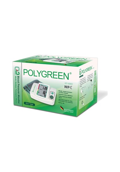 Polygreen KP-6860 Akıllı Üst Koldan Ölçer Tansiyon Aleti