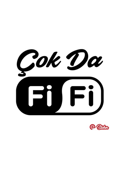 Çok Da Fi Fi Oto Sticker Araba Cam Sticker (495406036)