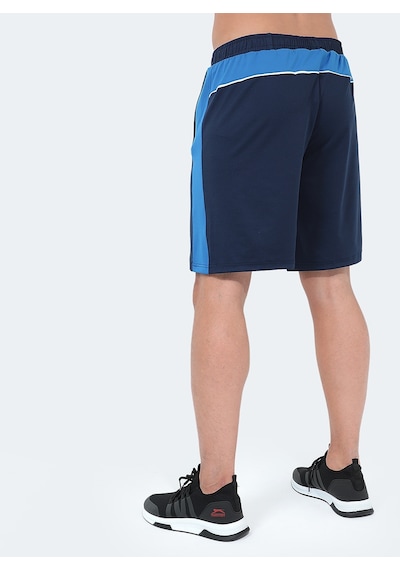 Slazenger RAGUEL Erkek Cepli Fıtness Lacivert Şort