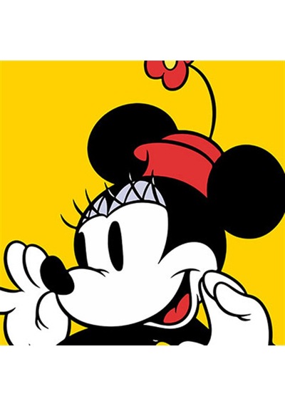 Minnie Ve Mickey Mouse Çocuk Odası İçin 4 Lü Duvar Posteri Mm3022
