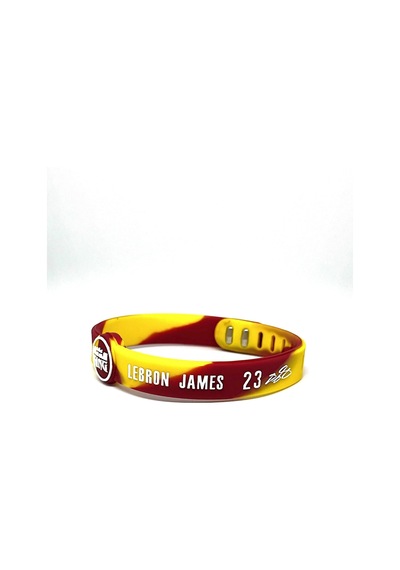Lebron James Çok Renkli Ayarlanabilir Basketbol Bileklik Kırmızı&sarı Kırmızı&Sarı