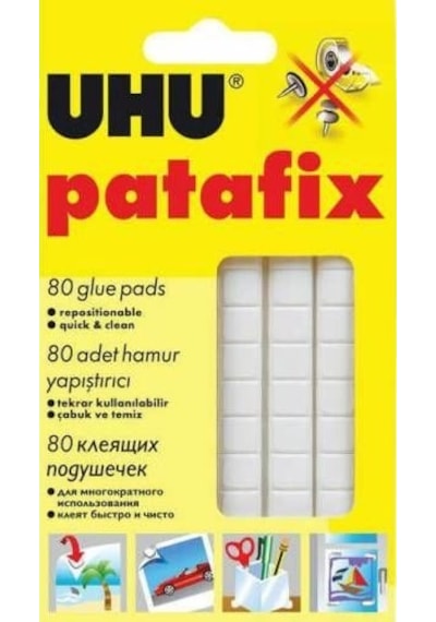 Uhu Patafix Sakız Yapıştırıcı 80 Adet N11.4951