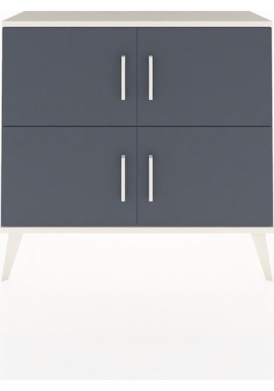 Arges Şifonyer 2 Raflı 4 Kapaklı 88x30x80 Aytaşı-antrasit Antrasit Arges Şifonyer 2 Raflı 4 Kapaklı 88x30x80 Aytaşı-antrasit Antrasit