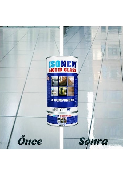 Isonem Liquid Glass Şeffaf Zemin Su Yalıtımı 2 Kg Isonem Liquid Glass Şeffaf Zemin Su Yalıtımı 2 Kg