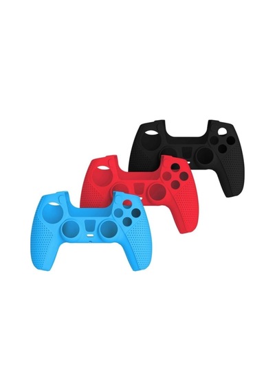 Playstation 5 Ps5 Matris Joystick Kol Silikon Kılıf Uyumlu Kırmızı