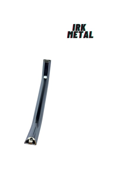 Metali %100 Alüminyum Metal. Mobilya Mutfak Çekmece Kapak Kulbu Içi Boş Şahin Model Krom Kulp 192 MM-Gümüş Gümüş