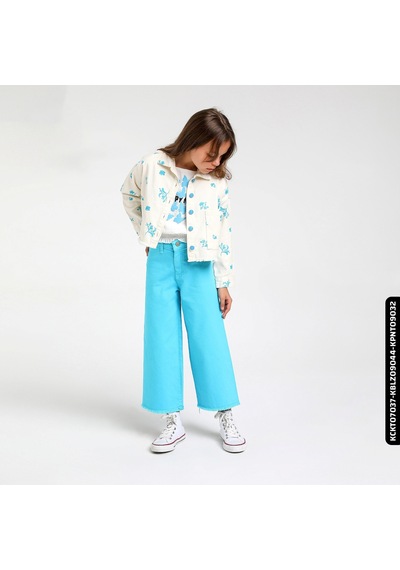 Xo Kids Kız Gars Ceket 4-8 Yaş 23202 Kckt07037 Turkuaz