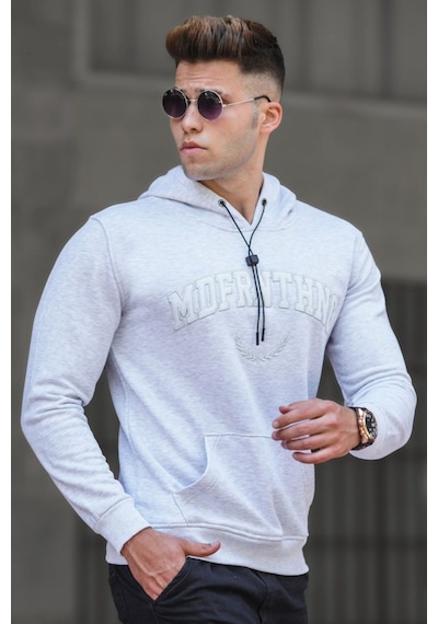 Madmext Madmext Karmelanj Kapüşonlu Sweatshirt 5289-karmelanj Karmelanj