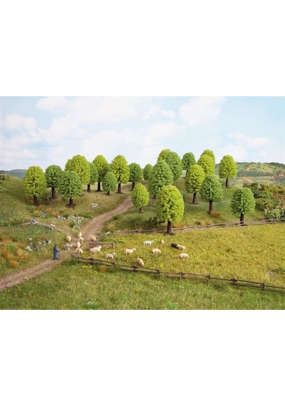 Noch 26901 Yapraklı Ağaçlar, 10 Adet, 5-9 Cm. Diorama Malzemesi-54667