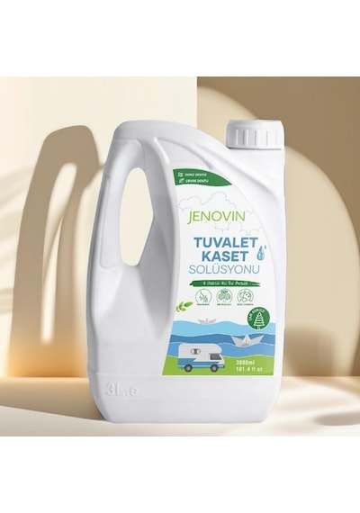 Doğa Dostu Çam Aromalı Karavan Wc Kimyasalı + Ölçek 3 L