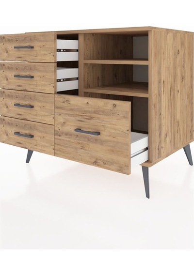 Kronos Şifonyer 2 Raflı 5 Çekmeceli 88x59x80 Çam-çam Çam Kronos Şifonyer 2 Raflı 5 Çekmeceli 88x59x80 Çam-çam Çam