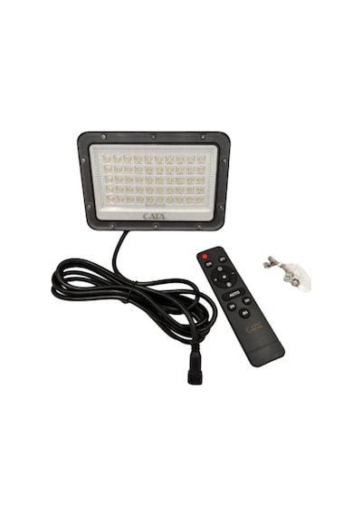 200w Solar Led Projektör Kumandalı