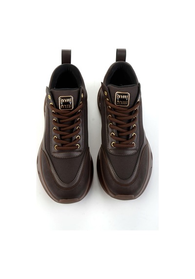 Bambi Chocolate Kadın Sneaker K01228400472 Chocolate