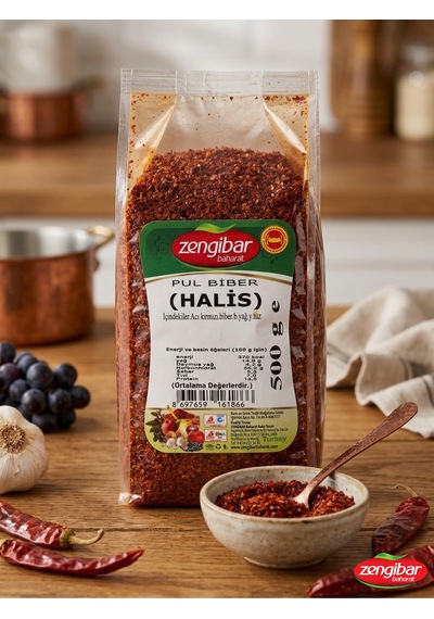 Zengibar Halis Pul Biber 500 Gr