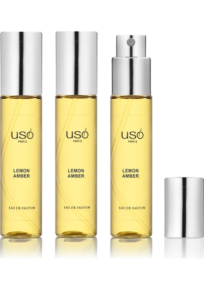 Uso Lemon & Amber Erkek Travel Set 3 x 15 ML