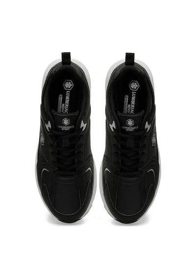 Lumberjack Pol Pu 4pr Erkek Siyah Sneaker Ayakkabı-siyah Siyah