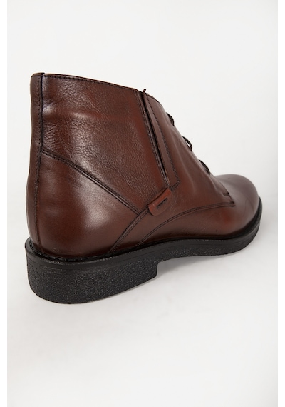 Dericlub Erkek Klasik Casual Bot Gerçek Deri Br 07116 Taba Null Taba