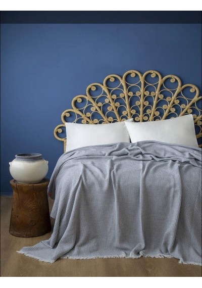Apricitas Home Tek Kişilik Pike Miren Gri