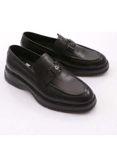 Dgn 24224 Erkek Casual Ayakkabı Siyah Antik