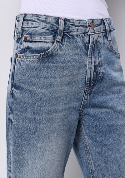 Colin's Colins Regular Fit Yüksek Bel Geniş Paça Kadın Pamuk Light Indigo Denim Jean Pantolon Cl1075828 Q1.v1 Dn08139 Mavi Colin's Colins Regular Fit Yüksek Bel Geniş Paça Kadın Pamuk Light Indigo Denim Jean Pantolon Cl1075828 Q1.v1 Dn08139 Mavi