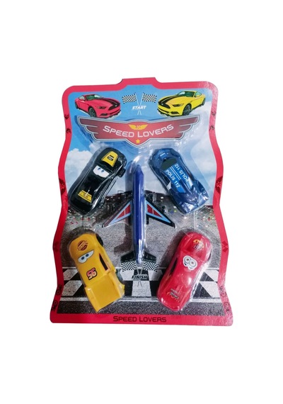Kembay Oyuncak Speed Lover 5'Li Oyuncak Araba