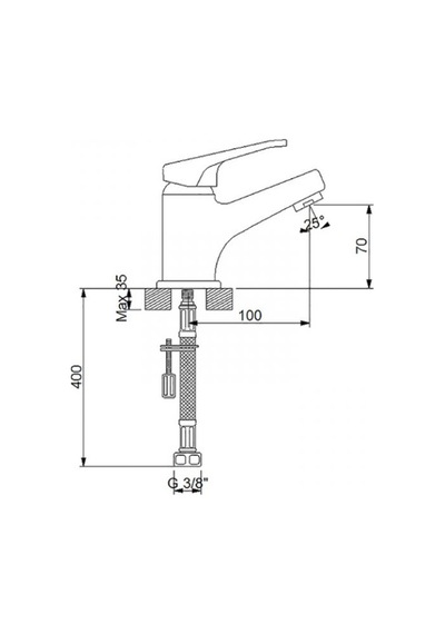 Smart Lavabo Bataryası Krom