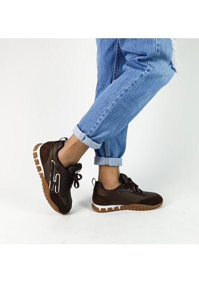 Gdt Ayakkabı Kahve Renk Bağcıklı 36-37-38-39-40 Numara Kadın Sneaker Kadın Spor