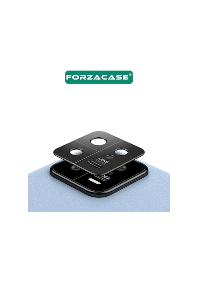Forzacase Samsung Galaxy S24 Fe İle Uyumlu Kamera Lens Koruma Halkası Siyah - Fc377 Siyah