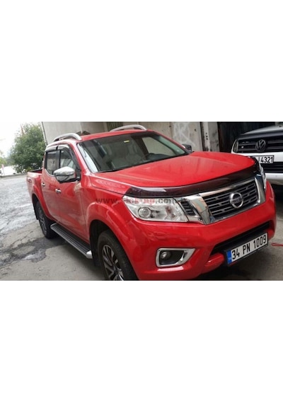 Nissan Navara Kaput Rüzgarlığı 2014 Sonrası Parlak Siyah