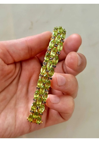 Allahverdi Türkmen Peridot Elmas Bileklik