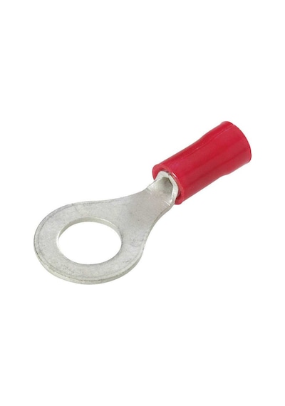 Yuvarlak İzoleli Kablo Pabucu 3.00-4.00mm M6 100 Adet