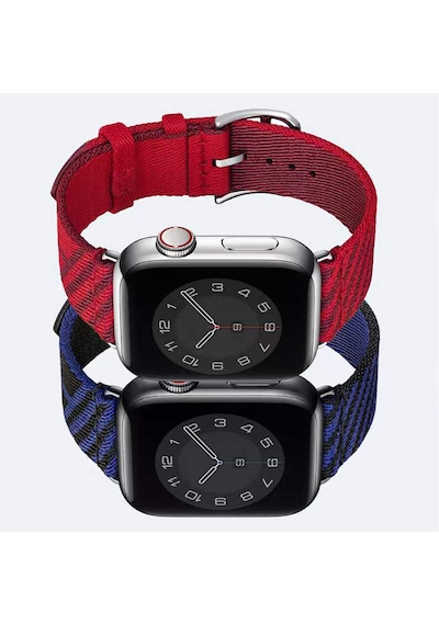 Apple Uyumlu Watch Ultra 49mm Kordon Krd-51 Hasır Strap Kayış