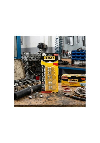 10 Parça Metal Hortum Kelepçesi Set Bx40 Diğer