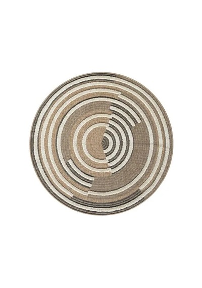 Seyran Halı Marakeş 674 Siyah Oval Makine Halısı