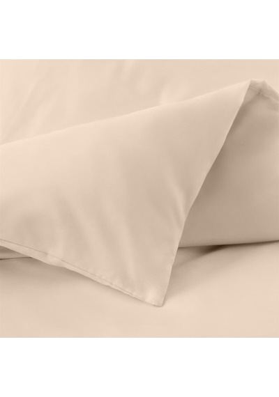 Organik Pamuk Akfil Nevresim Takımı Çift Kişilik 200x220 Cm Pudra Pudra 200 X 220 Diğer