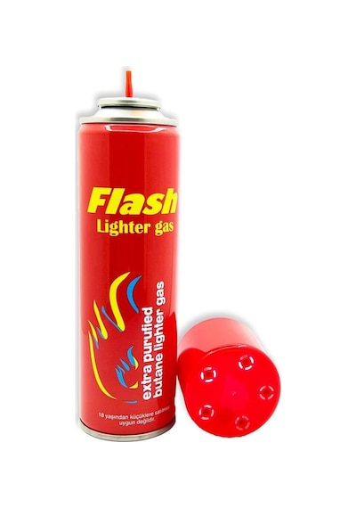 Flash Çakmak Gazı Tüpü 270 Ml. Karışık Renkli