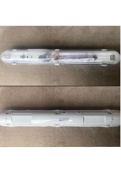Exproof Etanj Led Aydınlatma Armatür 1X18W Troyex Beyaz