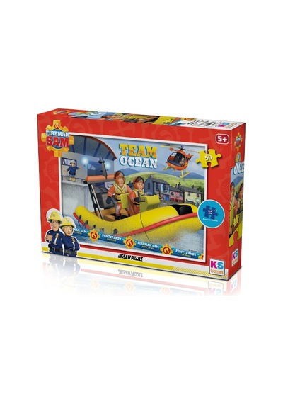 Itfayeci Sam (Fireman Sam) Puzzle/Yapboz 50 Parça