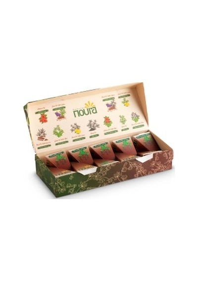 Noura Natural Bardak Poşet Naneli Siyah Çay 10'lu