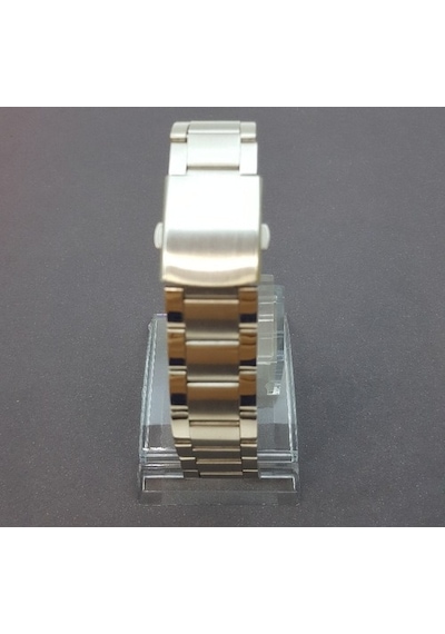 Çelik Metal Kol Saat Kordonu Yandan Basma Anahtarlı 26 Mm (B-02)