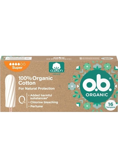 O.b Organic Super Tampon 16'lı Paket