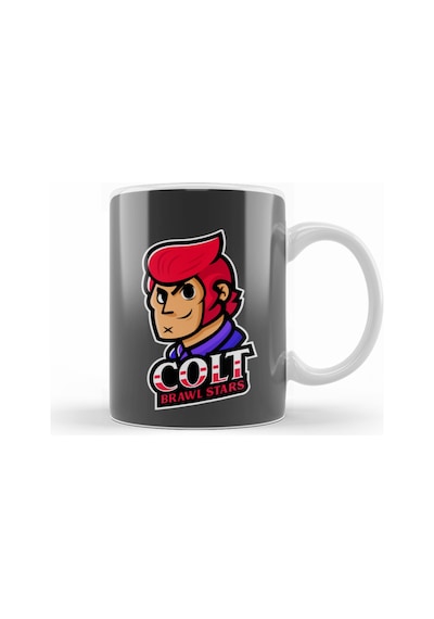 Brawl Stars Colt Skin Kupa Bardak Porselen No28140 Karışık