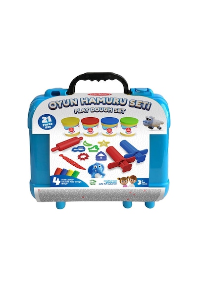 Bu-bu Oyun Hamuru Seti Çantalı Bubu-oh0022 Çok Renkli