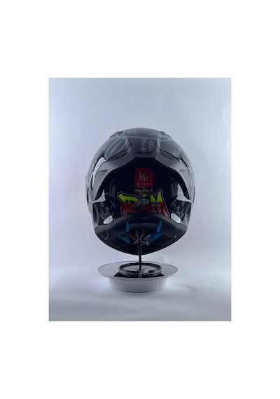 Stinger 2 Ram F1 Parlak Motosiklet Kaskı Çok Renkli
