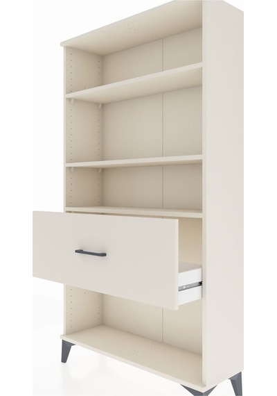 Arges Dolap 3 Raflı Tek Çekmeceli 88x30x163 Aytaşı-aytaşı Aytaşı